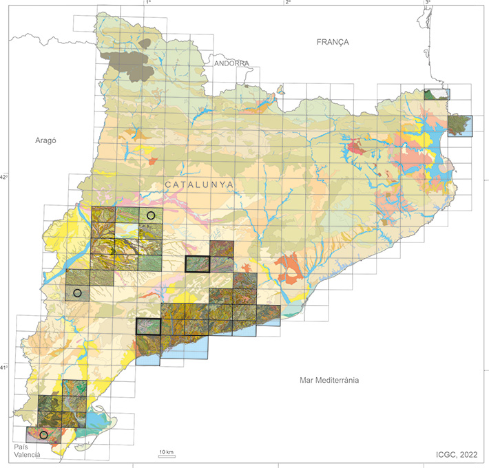 GT IV. Mapa de sòls 1:25.000