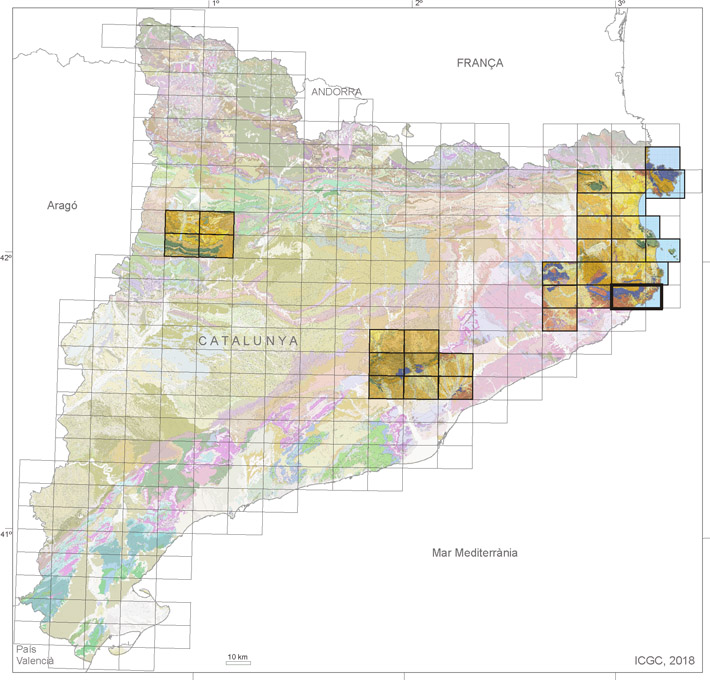 GT V. Mapa hidrogeològic 1:25.000